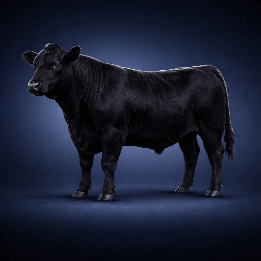 Genetics Test Calf Angus virtual cattle
